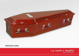 Solid Timber Coffin Ashmand-cedar